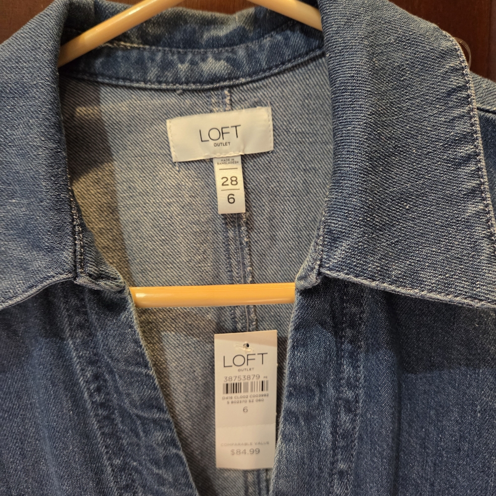 LOFT Denim Dress